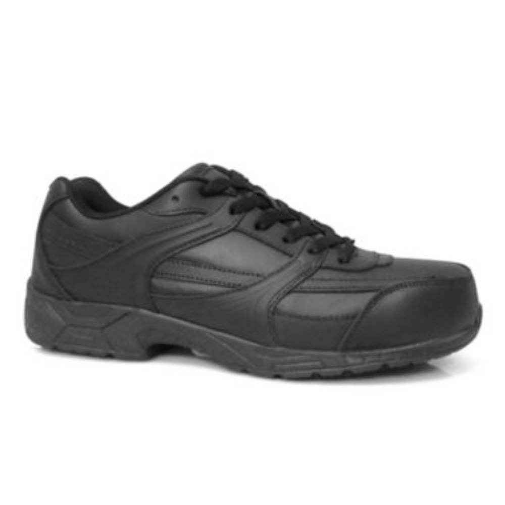 Genuine Grip Slip-Resistant Steel Toe Sneaker